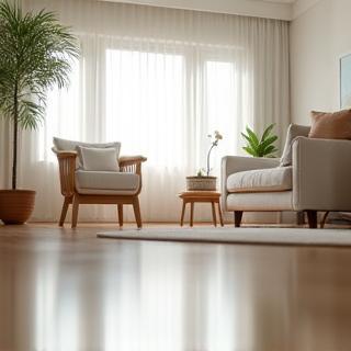 Nettoyage d’un appartement moderne